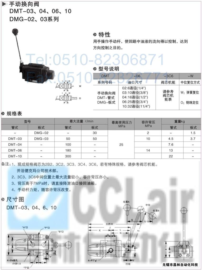 DMT-03-3D5-W，DMT-03-3D7-W，DMT-03-3D12-W，DMT-03-2D2-W，手動(dòng)換向閥,昌林手動(dòng)換向閥價(jià)格,手動(dòng)換向閥生產(chǎn)廠家,