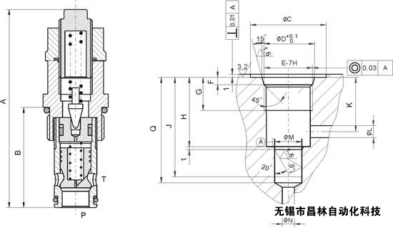 LCY-20-31.5-02    LCY-20-31.5-04   螺紋插裝式先導溢流閥 