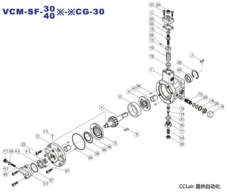 Measurement - VCM-SF-30,40※-※CG-30