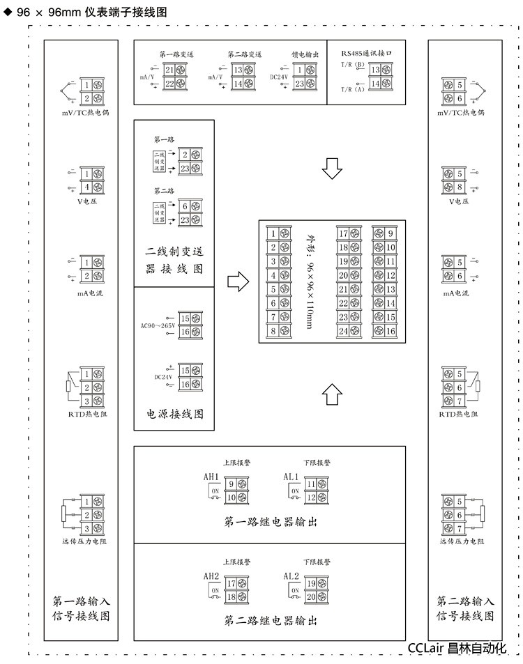 數顯控制儀 XWP-D923 