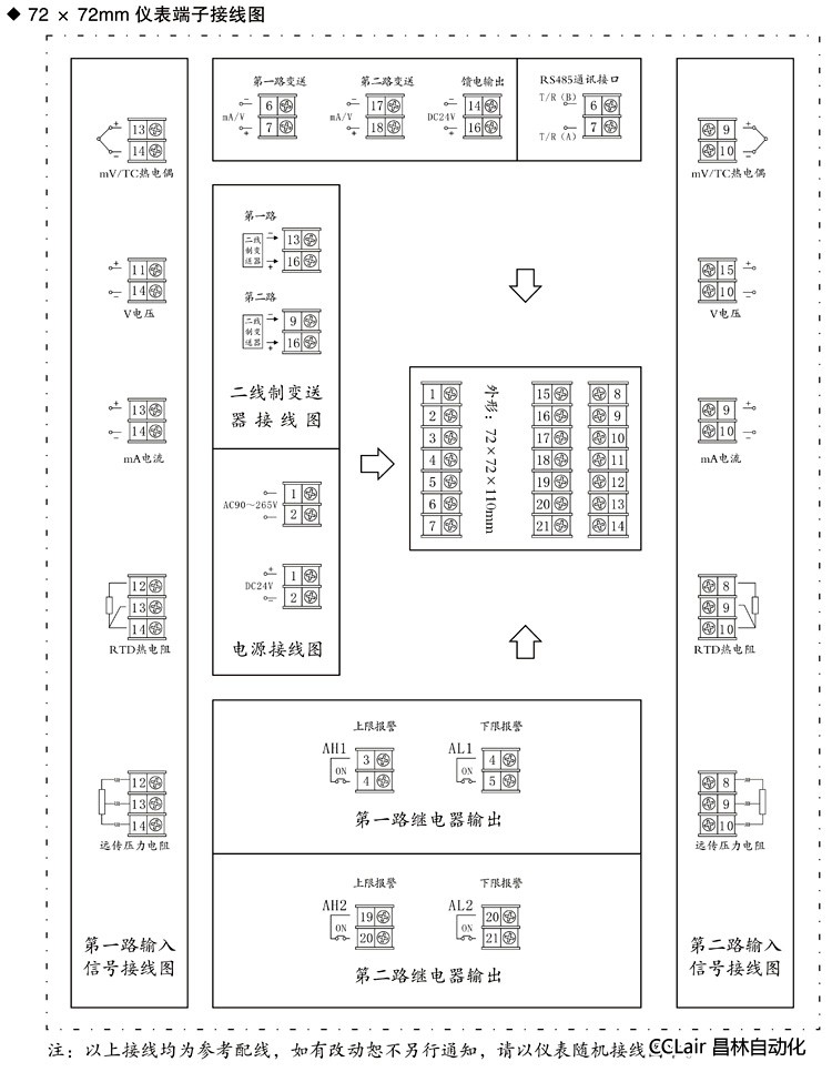 數顯控制儀 XWP-D923 