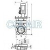 CCQ-50，CCQ-63，CCQ-80，CCQ-100，CCQ-150，氣動超高真空插板閥