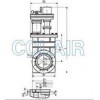 CCD-50，CCD-63，CCD-80，CCD-100，CCD-150，電動超高真空插板閥