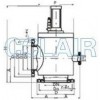 GDQ-J10(b)，GDQ-J16(b)，GDQ-J25(b)，GDQ-J32(b)，氣動活套法蘭擋板閥