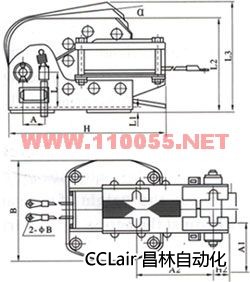 MZZ1-100  MZZ1-200  MZZ1-300    交流單相制動電磁鐵  