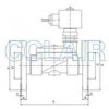 SLB1WH02T1F25，SLB1WH02T1F32，二位二通先導(dǎo)式高（低）溫膜片電磁閥（常閉型）