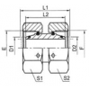 3D-14,3D-16,3D-18,3D-20,3D-22,3C-26,3C-30,3C-36,3C-45,3C-52,內螺紋直通接頭