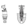 CMD-082-L0.3N,CMD-082-L10N,CMD-082-PK0.3N,CMD-082-L30N,CMD-082-K40N,螺紋插裝式直動式溢流閥