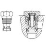 CCV-122-X0.2N,CCV-122-X2.0N,CCV-122-X4.0N,CCV-122-X0.2V,CCV-122-X2.0V,CCV-122-X4.0V,螺紋插裝式單向閥