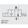 WS16Y-01-C-N-24DG,WS16Y-01-C-N-230AG,HYDAC電磁2/2方向座閥