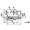 DA06LA3C,DA08LA3C,DA10LA3C,DA10SA3C,DA12SA3C,DA14SA3C,直通過渡接頭