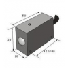 方型光電開關/傳感器 HG-GF48-3-ZNK,HG-GF48-3-ZNB,HG-GF48-3-ZNKB,HG-GF48-3-ZPK,HG-GF48-3-ZPB,HG-GF48-3-ZPKB