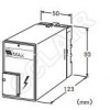 MAX-100/MAX-200, 最大負載5A 可更換元件避雷器