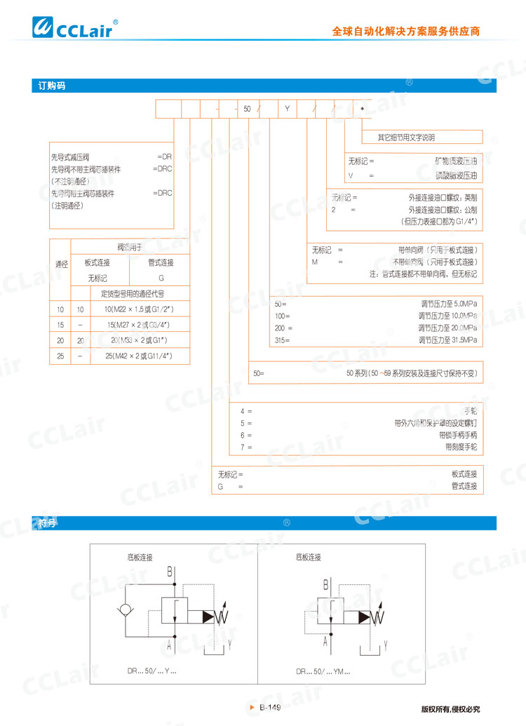 DR 50型先導(dǎo)式減壓閥-2 