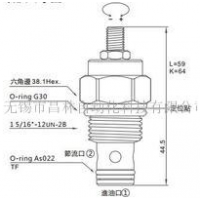 CNC-162-LAN,CNC-162-LAV,CNC-162-KAN,CNC-162-KAV,流量控制閥(全調(diào)型節(jié)流閥,附止回)