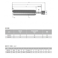 BSP2015,BSP2725，小型不可調(diào)節(jié)液壓緩沖器BSP2015~2715