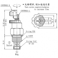 CNC-102-L2.0N，CNC-122-L2.0N流量閥集流閥